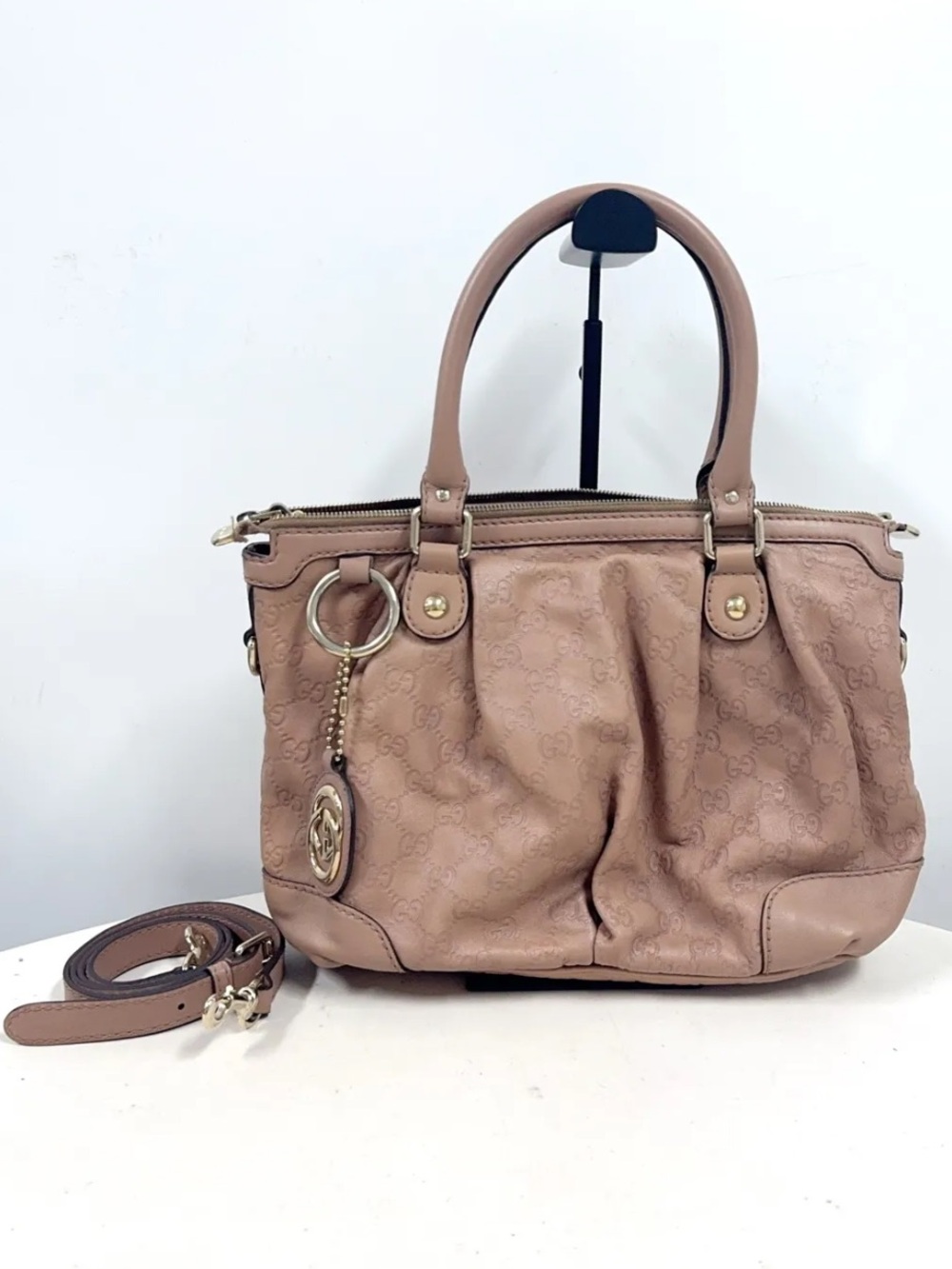 Gucci Sukey Tote - nude/blush - 23661081 comes with COA - Picture 2 of 15